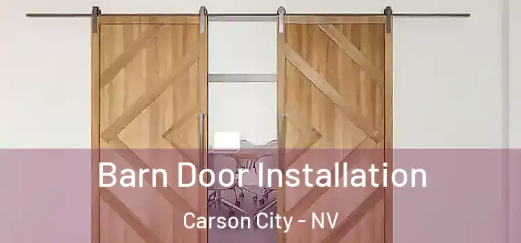 Barn Door Installation Carson City - NV